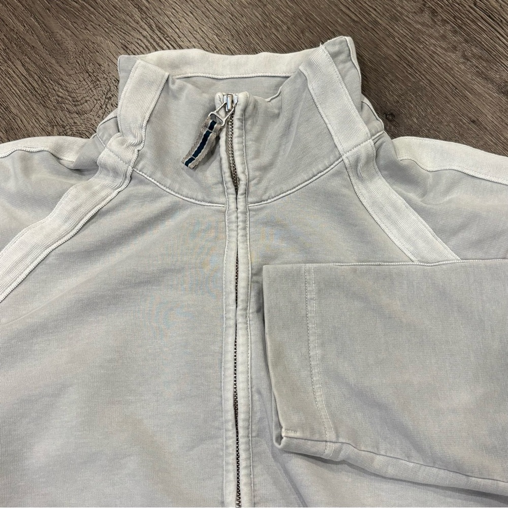 Hugo Boss Lightweight Full Zip Jacket, Light Gray, Men’s